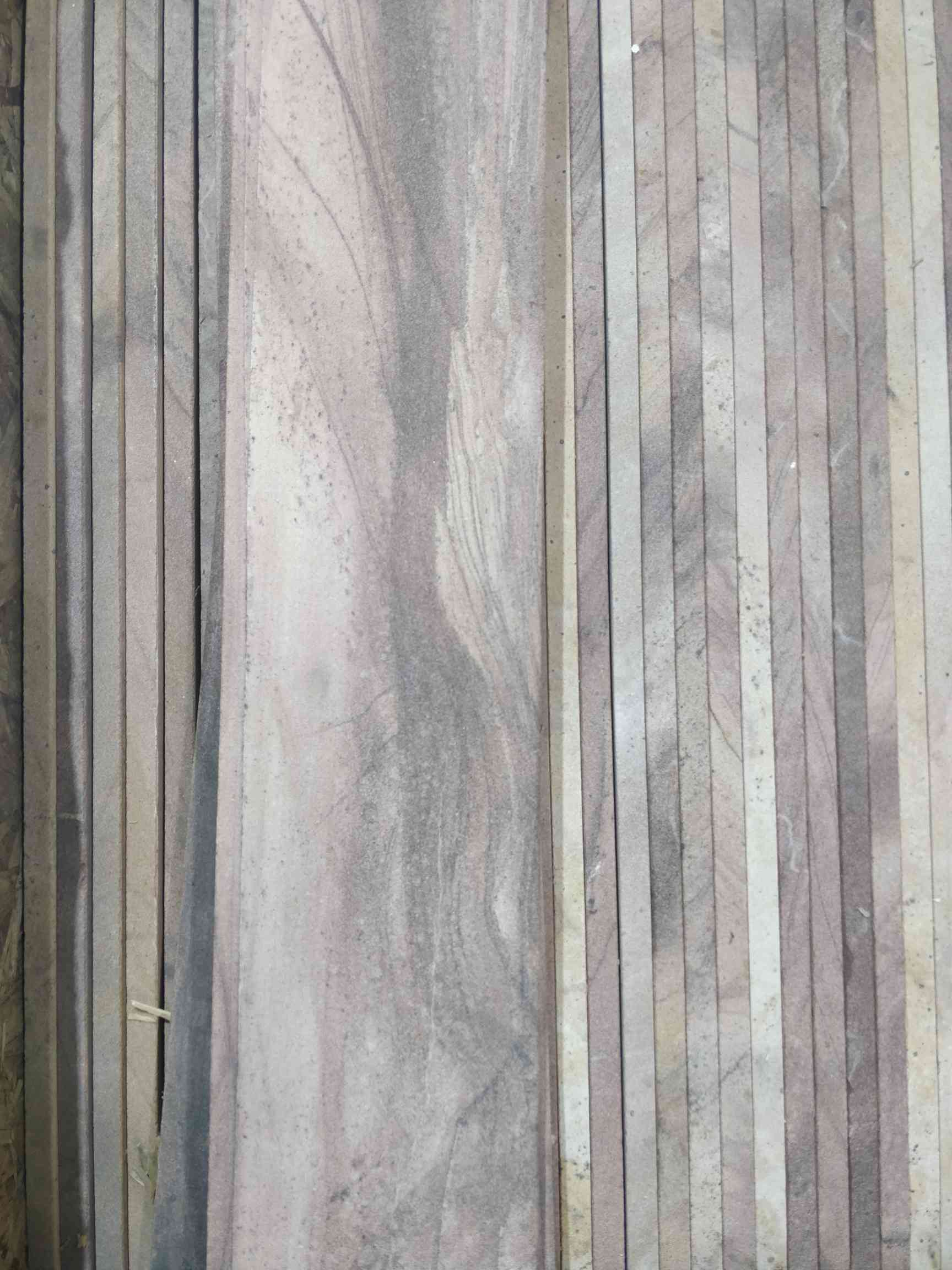 6 x 36 Rectangle Matte Pink Vegas Rock