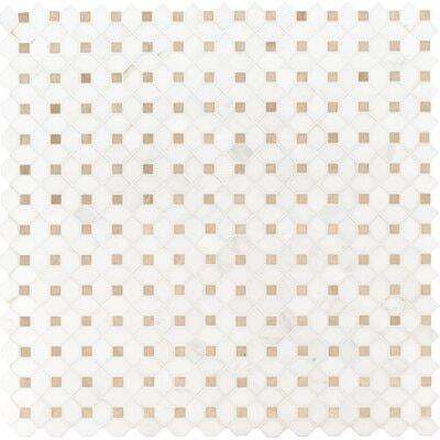 BIANCO DOLOMITE CREMA DOTTY MOSAIC