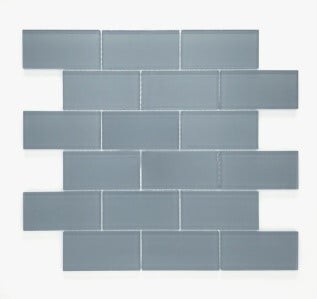 CLOUD GREY D R 641 12x12 Glass Tile 6mm 11 pcs in Box GL-CG-1901