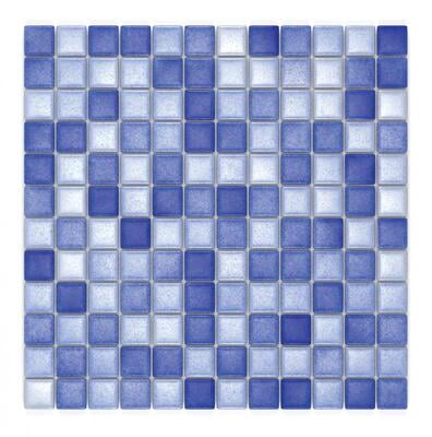 SPRAY BLUE  H 011 12x12 Pool Tile 5mm 20 pcs in Box GL-MIX-1911