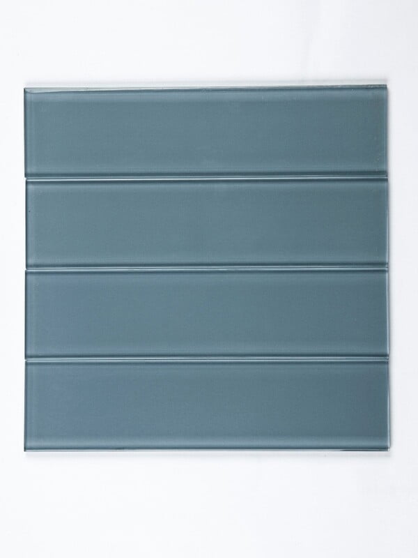 Ocean Grey Iridiym Alf Glass 12" x 12" 6mm