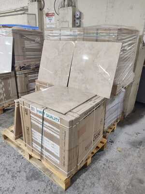 Pietra Crema Marfil Marble Royal 24x24 Porcelain Tile